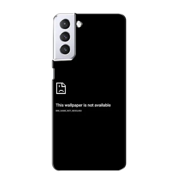 Чехол с рисунком «Ошибка» для Samsung Galaxy S21