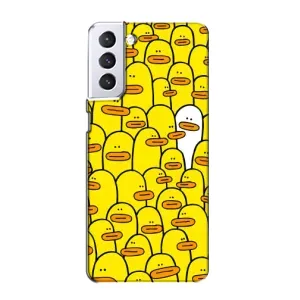 Силіконовий бампер з картинкою звірів для Samsung Galaxy S21 (Особливий)