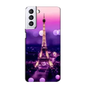 Чехол с Эйфелевой башней на Samsung Galaxy S21 (Париж башня)