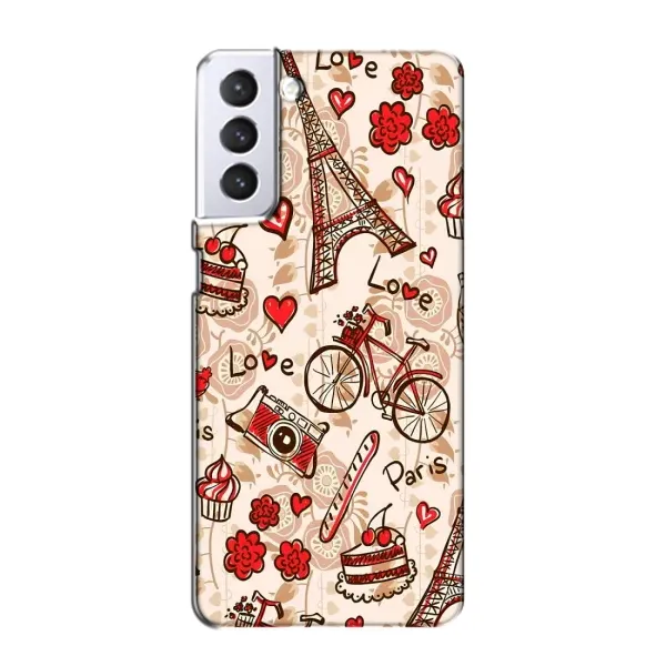 Чехол с рисунком «Париж мечта» для Samsung Galaxy S21