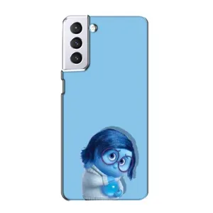 Чехол Головоломка для Samsung Galaxy S21 - (AlphaPrint) (Печаль)