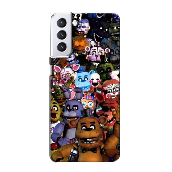 Чехол с рисунком «Персонажи Фредди» для Samsung Galaxy S21
