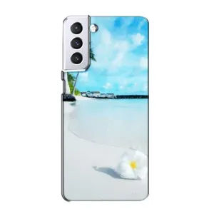 Летний Чехол на Samsung Galaxy S21 (Пляж)