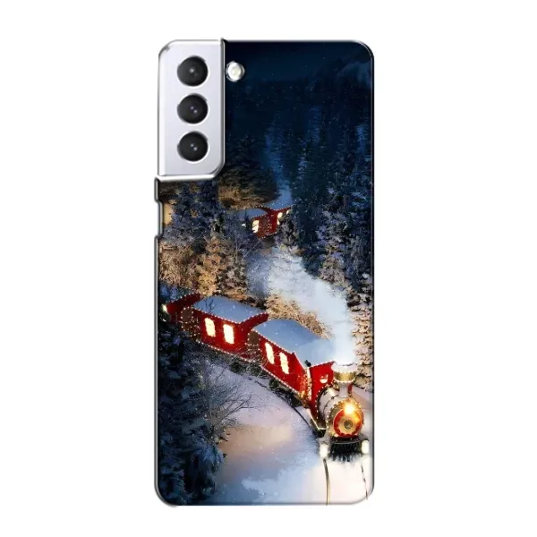 Чехол с рисунком «Поезд» для Samsung Galaxy S21