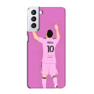 Чехлы Лео Месси в Майами на Samsung Galaxy S21 (Празднование Месси)