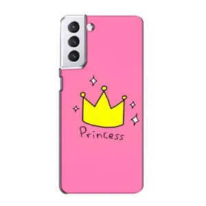 Девчачий Чехол для Samsung Galaxy S21 (Princess)