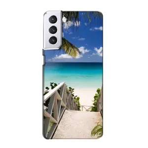 Летний Чехол на Samsung Galaxy S21 (Рай)