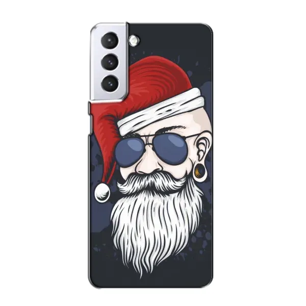 Чехол с рисунком «Рождественский МЕН» для Samsung Galaxy S21