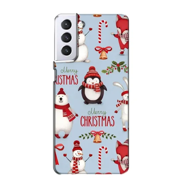Чехол с рисунком «Рождественский» для Samsung Galaxy S21