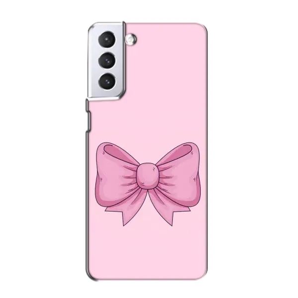 Чехол с рисунком «Розовый бантик» для Samsung Galaxy S21 Чехол с рисунком «Розовый бантик» для Samsung Galaxy S21