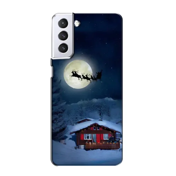 Чехол с рисунком «Санта» для Samsung Galaxy S21