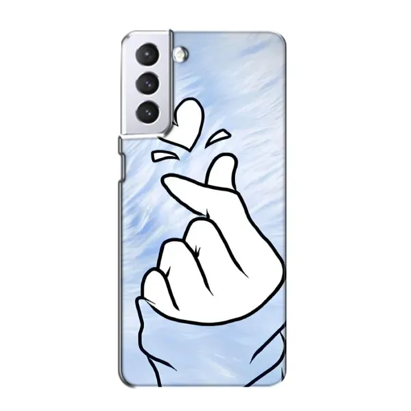 Чехол с рисунком «Сердечка знак» для Samsung Galaxy S21 Чехол с рисунком «Сердечка знак» для Samsung Galaxy S21