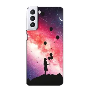 Силиконовые Чехлы Любимому человеку для Samsung Galaxy S21 (Шарики в небе)