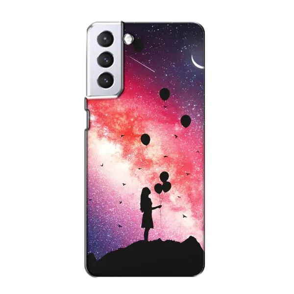 Чехол с рисунком «Шарики в небе» для Samsung Galaxy S21 Чехол с рисунком «Шарики в небе» для Samsung Galaxy S21