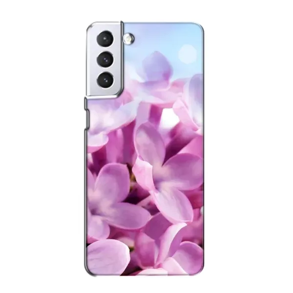 Чехол с рисунком «Сиреневые цветы» для Samsung Galaxy S21 Чехол с рисунком «Сиреневые цветы» для Samsung Galaxy S21