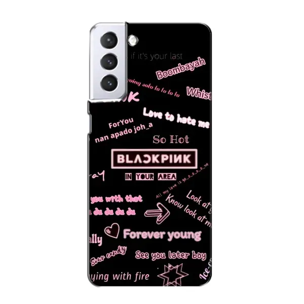 Чехол с рисунком «Стиль блэкпинг» для Samsung Galaxy S21
