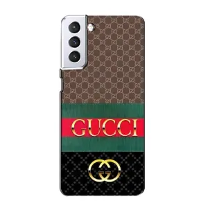 Чохли бренд ГУЧЧІ для Samsung Galaxy S21 (Стиль GUCCI)