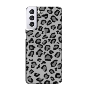 Чохол з леопардовим принтом на Samsung Galaxy S21 (Темний леопард)