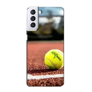 Чохли з прінтом Спортивна тематика для Samsung Galaxy S21 (Тенісний корт)