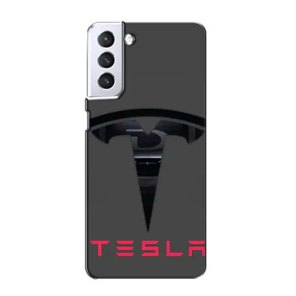 Чехол с рисунком «Logo TESLA» для Samsung Galaxy S21 Чехол с рисунком «Logo TESLA» для Samsung Galaxy S21