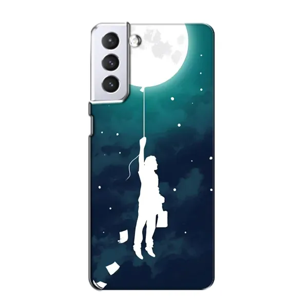 Чехол с рисунком «To The moon» для Samsung Galaxy S21