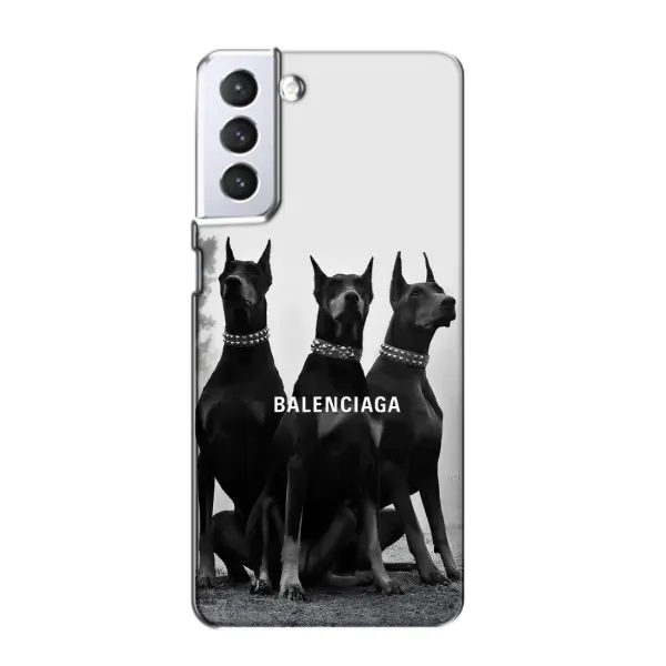 Чехол с рисунком «Три добермана» для Samsung Galaxy S21 Чехол с рисунком «Три добермана» для Samsung Galaxy S21