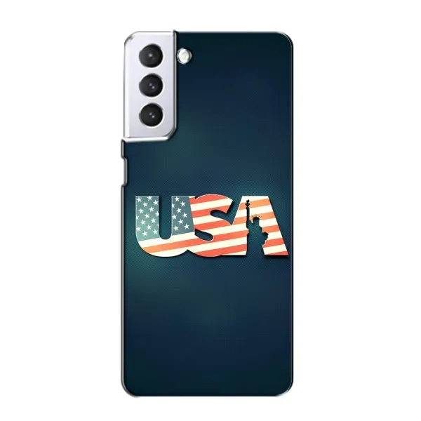 Чехол с рисунком «USA» для Samsung Galaxy S21 Чехол с рисунком «USA» для Samsung Galaxy S21