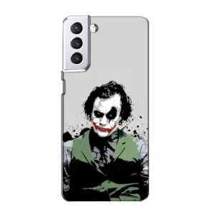Чехлы с картинкой Джокера на Samsung Galaxy S21 (Взгляд Джокера)