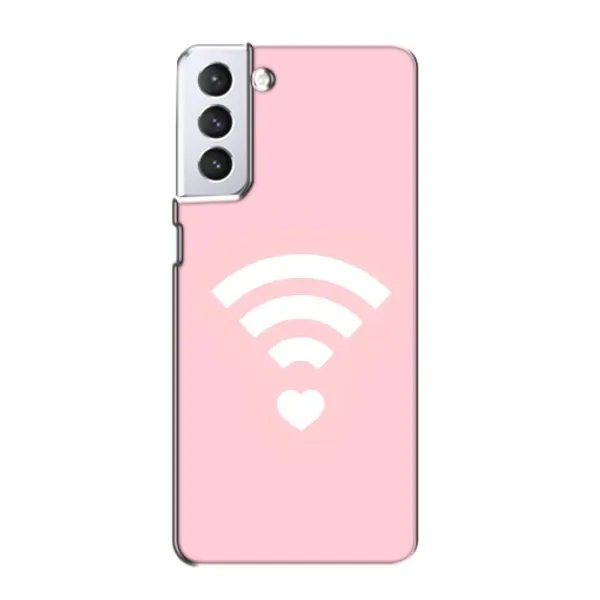Чехол с рисунком «WiFi Love» для Samsung Galaxy S21 Чехол с рисунком «WiFi Love» для Samsung Galaxy S21