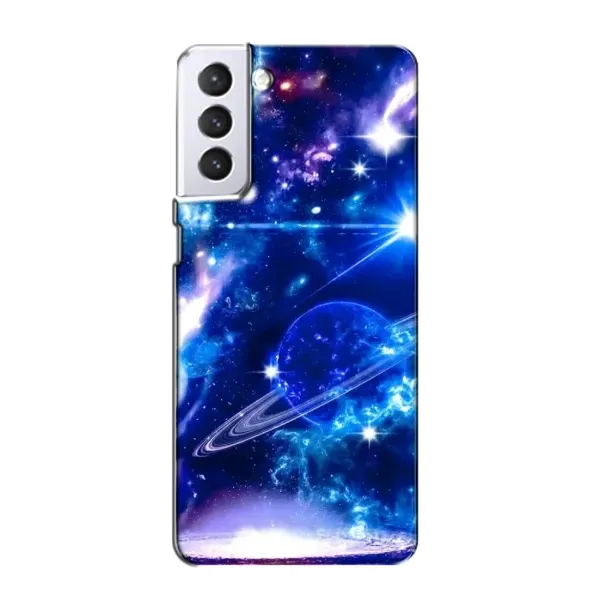Чехол с рисунком «Яркий космос» для Samsung Galaxy S21 Чехол с рисунком «Яркий космос» для Samsung Galaxy S21