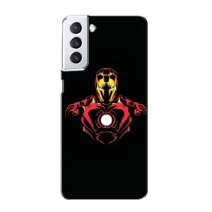 Чехол Супергерой Железный человек на Samsung Galaxy S21 (Железный человек)