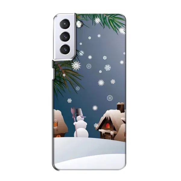 Чехол с рисунком «Зима» для Samsung Galaxy S21 Чехол с рисунком «Зима» для Samsung Galaxy S21