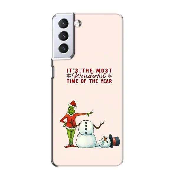 Чехол с рисунком «Злой Гринч» для Samsung Galaxy S21 Чехол с рисунком «Злой Гринч» для Samsung Galaxy S21