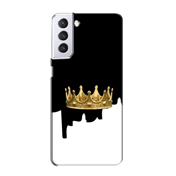 Чехол с рисунком «Золотая корона» для Samsung Galaxy S21 Чехол с рисунком «Золотая корона» для Samsung Galaxy S21