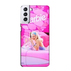 Силіконовый Чохол Барбі фільм на Samsung Galaxy S21 (Зставка)