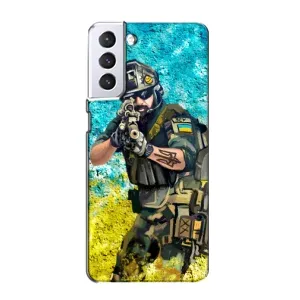 ЗСУ Чехлы (TPU) для Samsung Galaxy S21 (ЗСУ  Воин)
