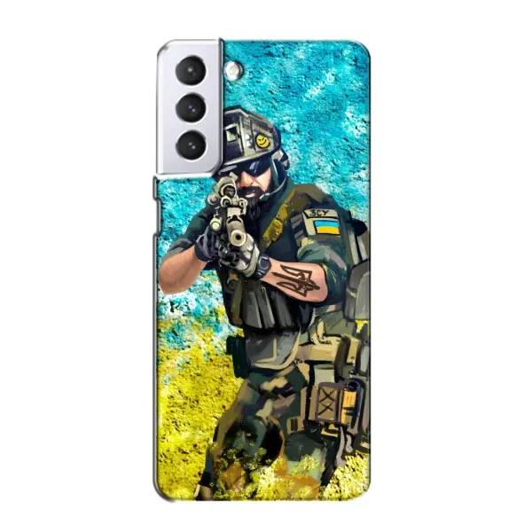 Чохол з малюнком «ЗСУ ВОЇН» для Samsung Galaxy S21 Чохол з малюнком «ЗСУ ВОЇН» для Samsung Galaxy S21