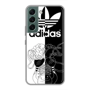 Чехол в стиле "Адидас" для Самсунг Галакси С22 Плюс (Adidas шнурки)
