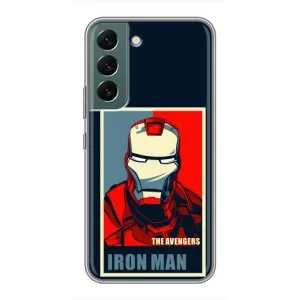 Чохол Супергерой Залізна Людина на Samsung Galaxy S22 Plus (Art Iron man)