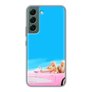 Силиконовый Чехол Барби Фильм на Samsung Galaxy S22 Plus (Барби и Кен)