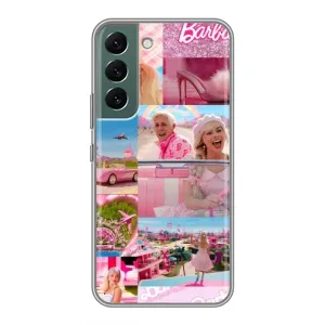 Силиконовый Чехол Барби Фильм на Samsung Galaxy S22 Plus (Барби стиль)