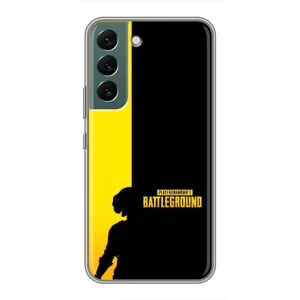 Чехол (TPU) с картинкой "Лого Пабг" на Самсунг Галакси С22 Плюс (Battlegrounds)