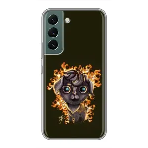 Чехлы на военную тематику для Samsung Galaxy S22 Plus (Бавовна мем)