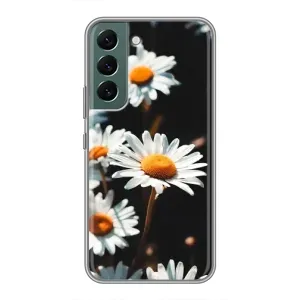 Чохол з ромашками на Samsung Galaxy S22 Plus (Білі ромашки)