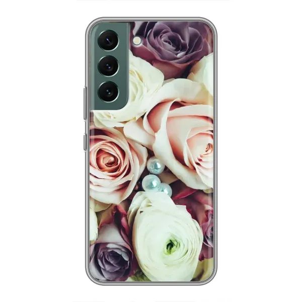 Чехол с рисунком «Букет РОЗ» для Samsung Galaxy S22 Plus Чехол с рисунком «Букет РОЗ» для Samsung Galaxy S22 Plus