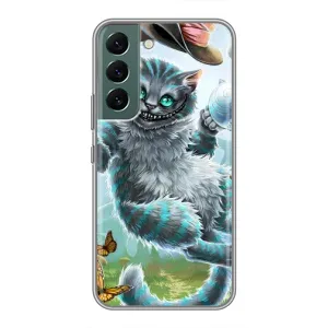 Бампер с изображением Котиков для Самсунг Галакси С22 Плюс (Чеширский КОТИК)