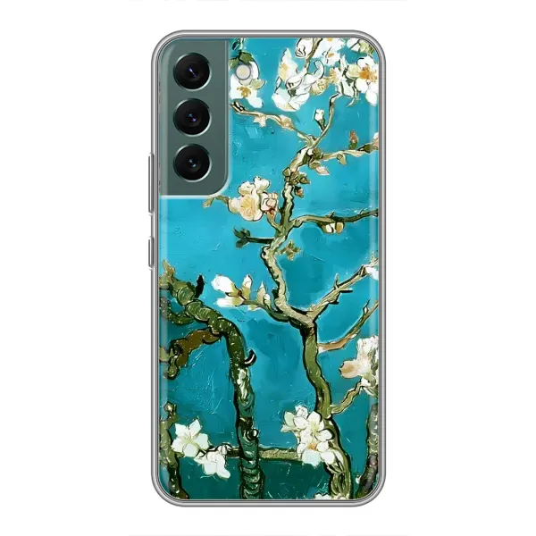 Чехол с рисунком «Цветение Сакуры» для Samsung Galaxy S22 Plus Чехол с рисунком «Цветение Сакуры» для Samsung Galaxy S22 Plus