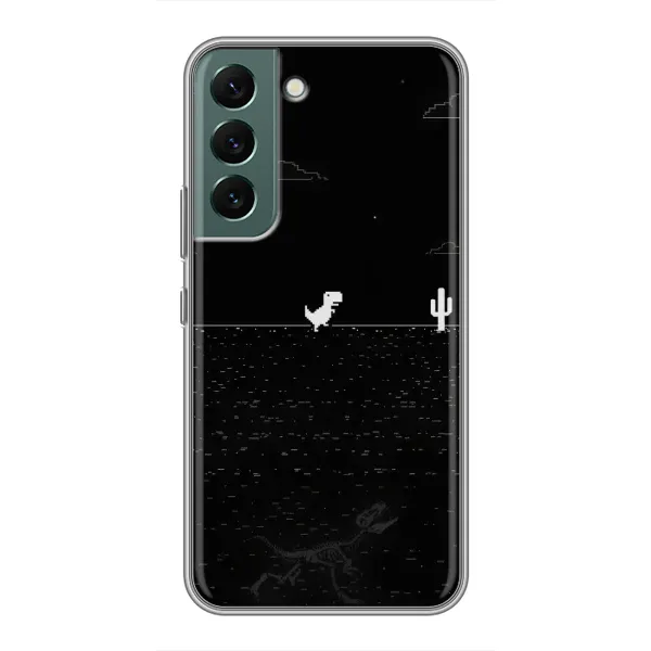 Чехол с рисунком «Динозаврик» для Samsung Galaxy S22 Plus Чехол с рисунком «Динозаврик» для Samsung Galaxy S22 Plus