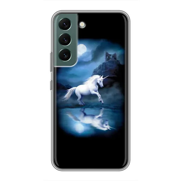 Чехол с рисунком «Единорог» для Samsung Galaxy S22 Plus