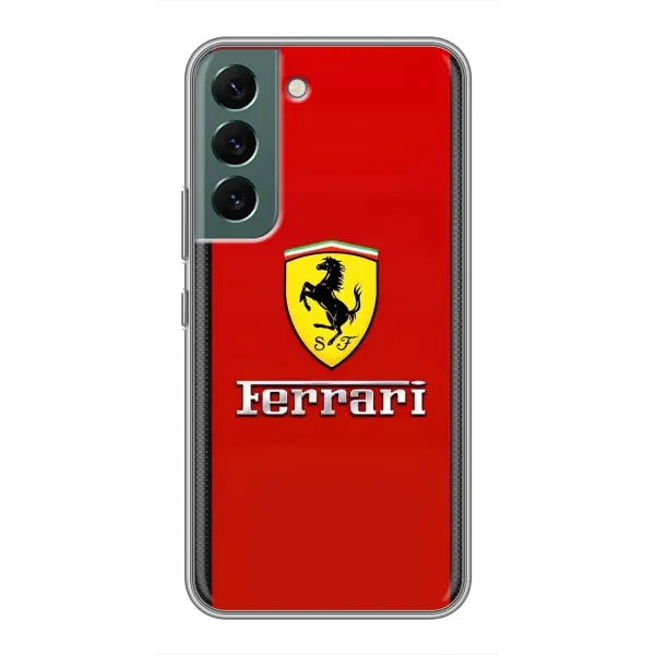 Чехол с рисунком «Ferrari Logo» для Samsung Galaxy S22 Plus Чехол с рисунком «Ferrari Logo» для Samsung Galaxy S22 Plus
